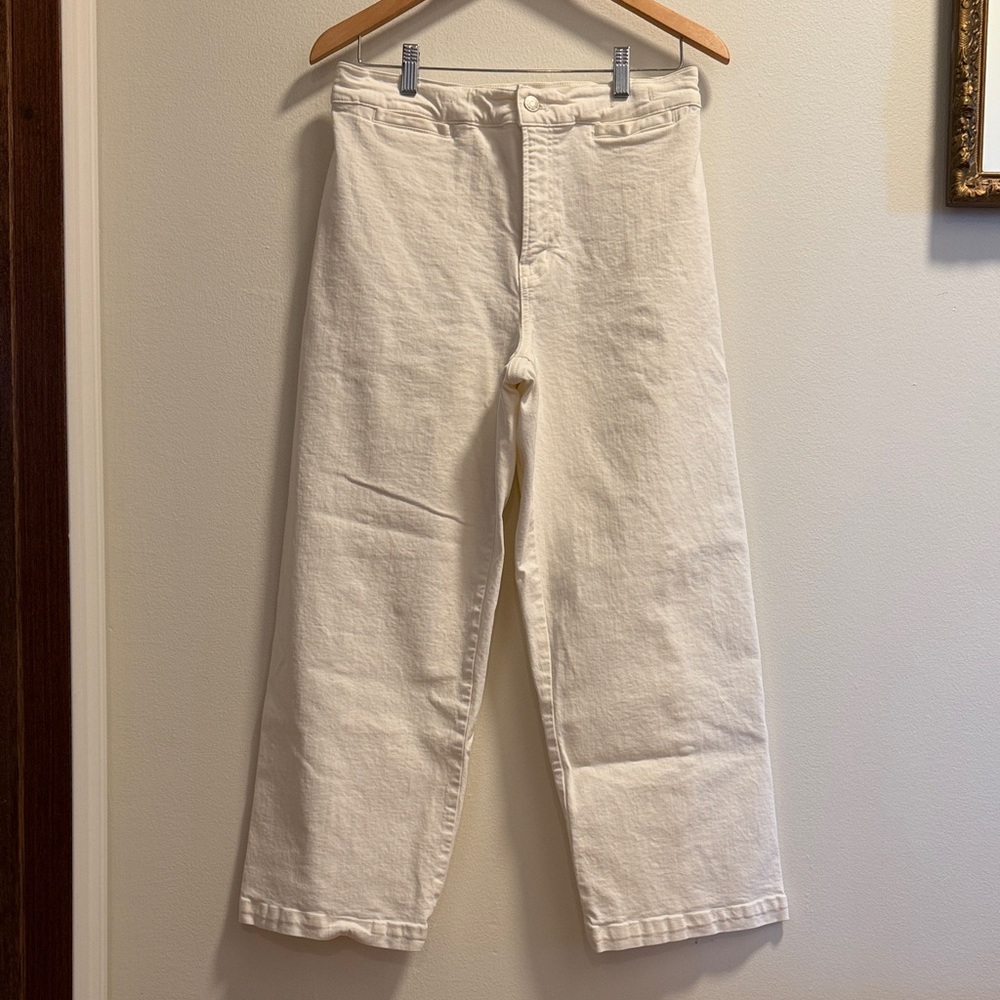 Madewell Emmett Wide Leg Denim Jeans